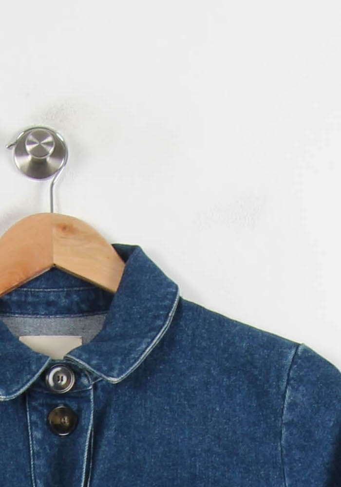 Veste en Jean Bleue - Taille XS/34 de la marque Sézane | PARAD35060 - Vendu par Paradigme - Image 3