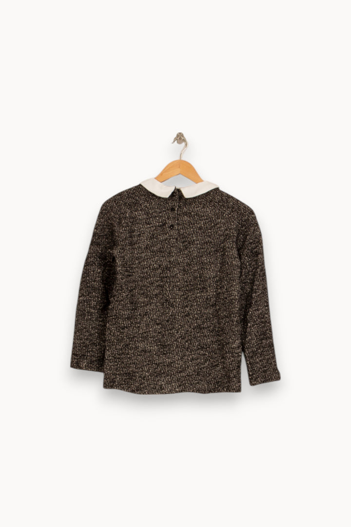 Pull Noir et Blanc - Taille M/38 de la marque Sandro | PARAD35069 - Vendu par Paradigme - Image 4