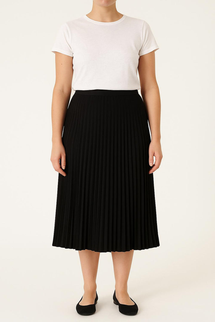 Jupe Plissée Noire - Taille XL/42 de la marque Comptoir des Cotonniers | PARAD35070 - Vendu par Paradigme - Image 1