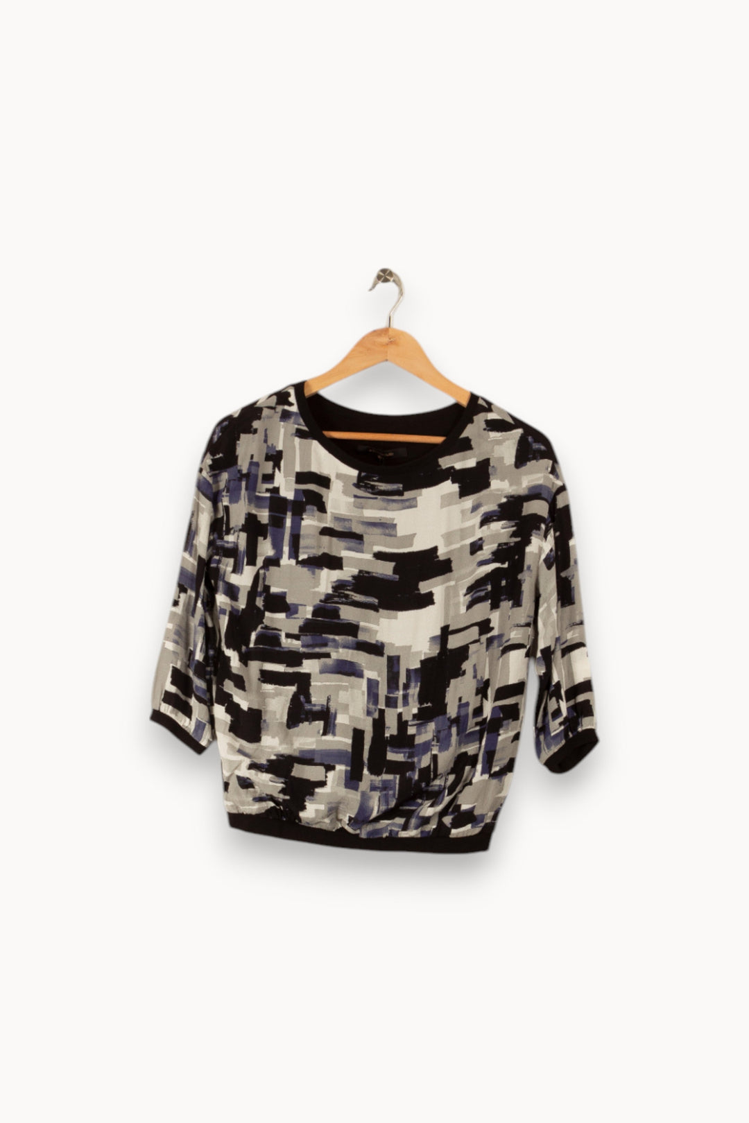 Blouse multicolore - Taille S/36 de la marque La Fée Maraboutée | PARAD35075 - Vendu par Paradigme - Image 1