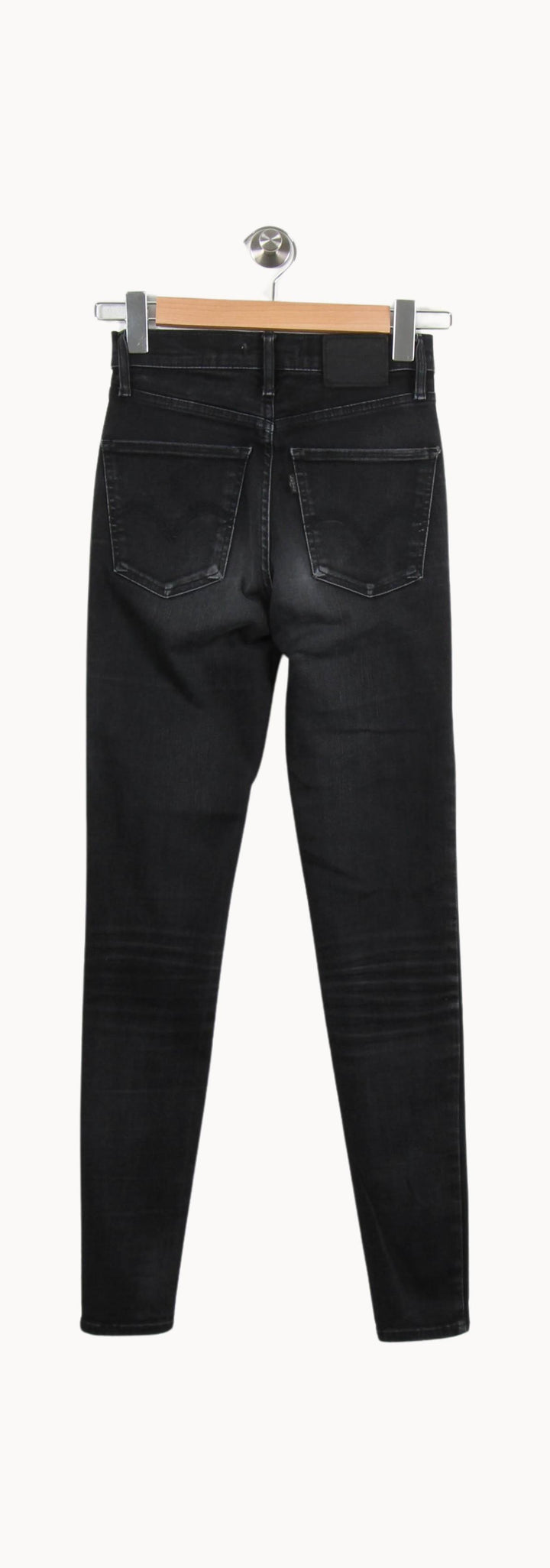 Jean Skinny Noir - Taille S/36 de la marque Levi's | PARAD35325 - Vendu par Paradigme - Image 4