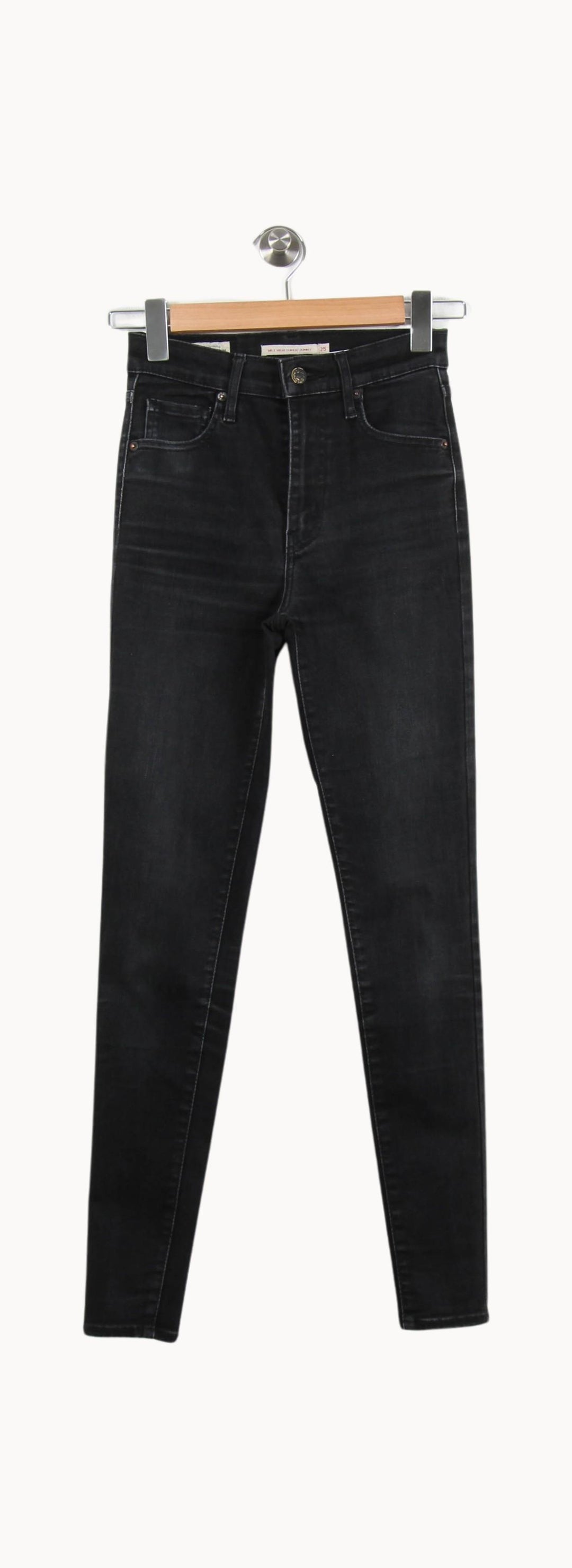 Jean Skinny Noir - Taille S/36 de la marque Levi's | PARAD35325 - Vendu par Paradigme - Image 2