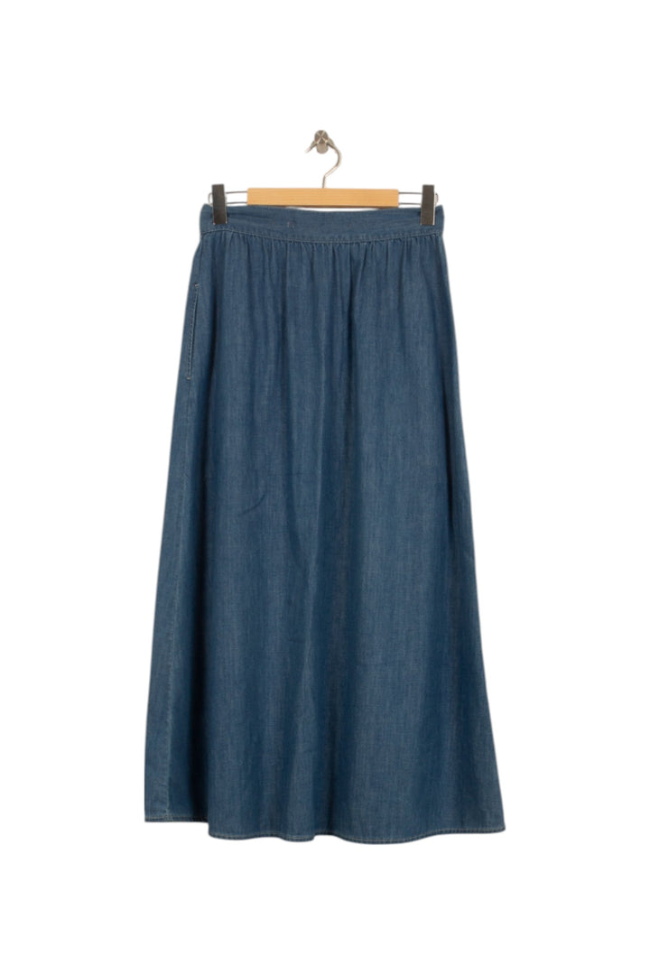 Jupe Longue Bleue - Taille S/36 de la marque ZAPA | PARAD35370 - Vendu par Paradigme - Image 4