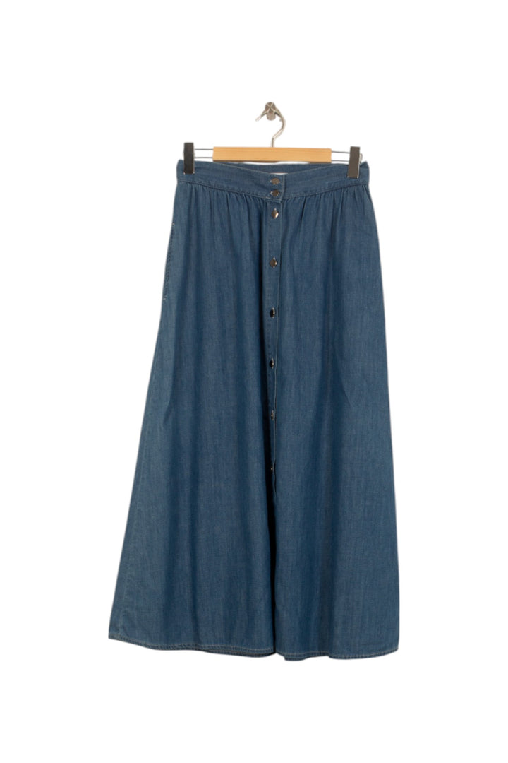 Jupe Longue Bleue - Taille S/36 de la marque ZAPA | PARAD35370 - Vendu par Paradigme - Image 2