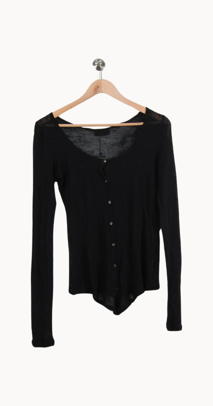 T-shirt Noir - Taille M/38 de la marque One Step | PARAD35376 - Vendu par Paradigme - Image 2