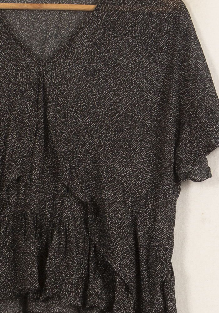 Blouse Noire - Taille L/40 de la marque IKKS | PARAD35378 - Vendu par Paradigme - Image 3