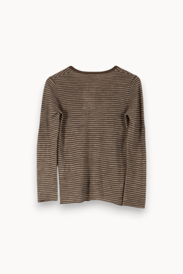 Henley Gris et Beige - Taille M/38 de la marque Pablo | PARAD35384 - Vendu par Paradigme - Image 4