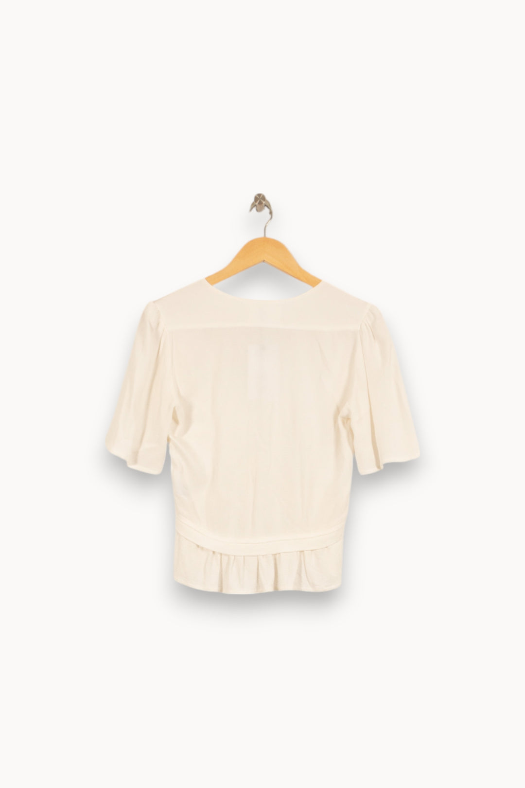 Blouse Blanche - Taille S/36 de la marque ba&sh | PARAD35389 - Vendu par Paradigme - Image 4
