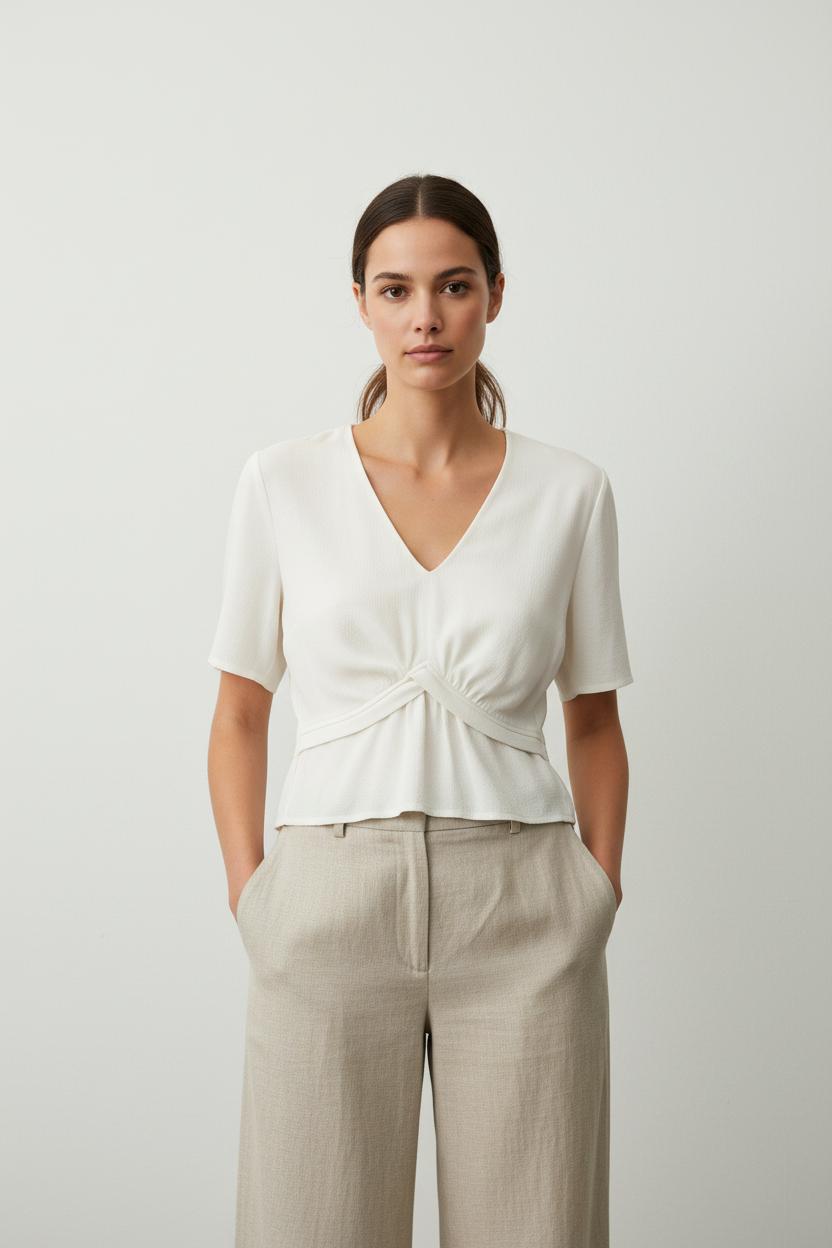 Blouse Blanche - Taille S/36