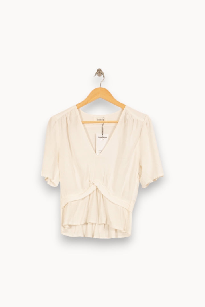 Blouse Blanche - Taille S/36 de la marque ba&sh | PARAD35389 - Vendu par Paradigme - Image 2