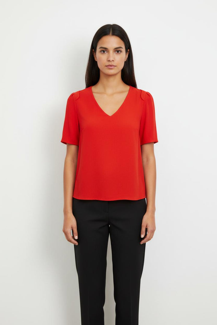 Blouse Rouge - Taille XS/34