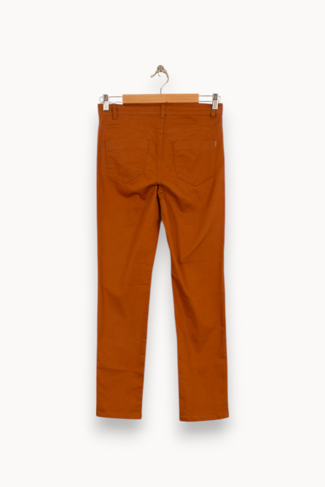 Jean Orange - Taille M/38 de la marque Caroll | PARAD35392 - Vendu par Paradigme - Image 4