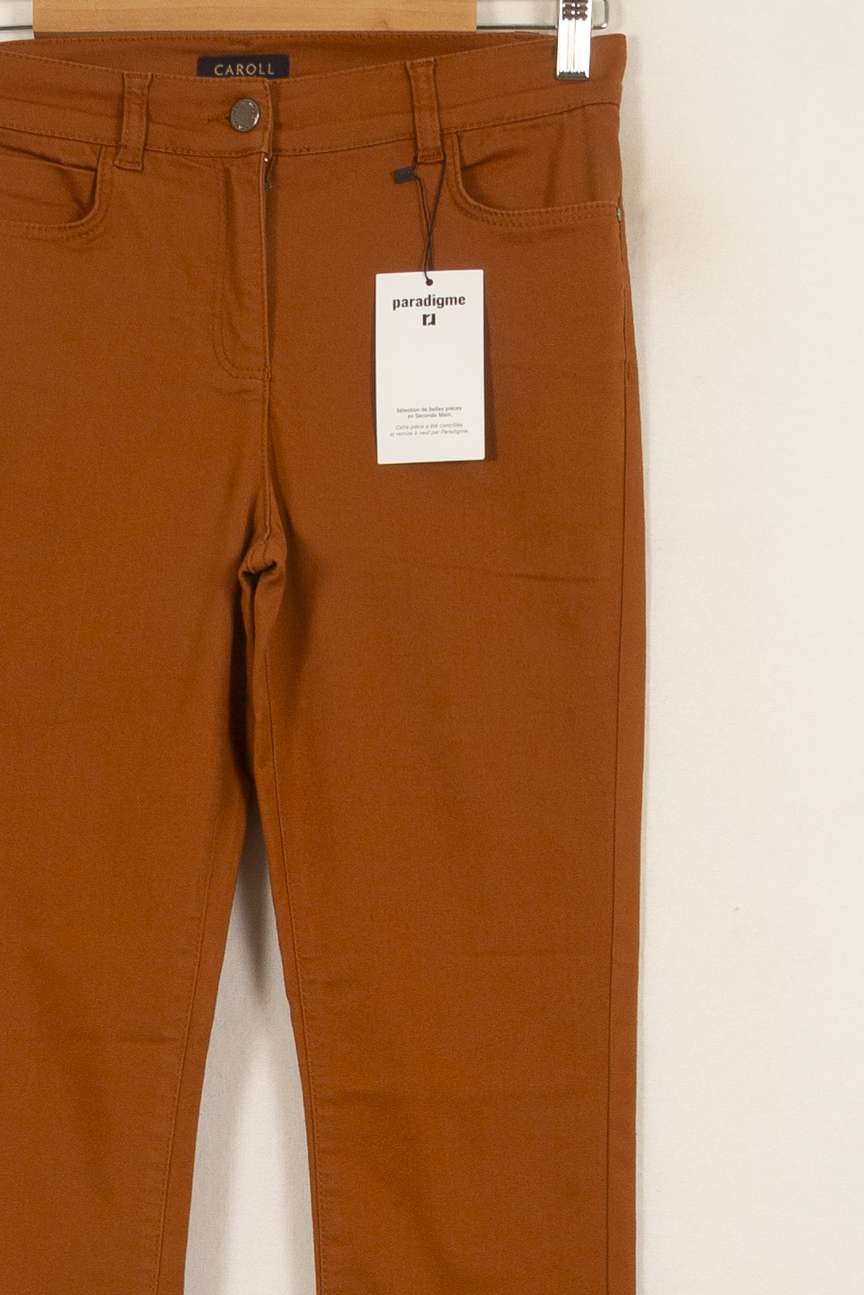 Jean Orange - Taille M/38 de la marque Caroll | PARAD35392 - Vendu par Paradigme - Image 3