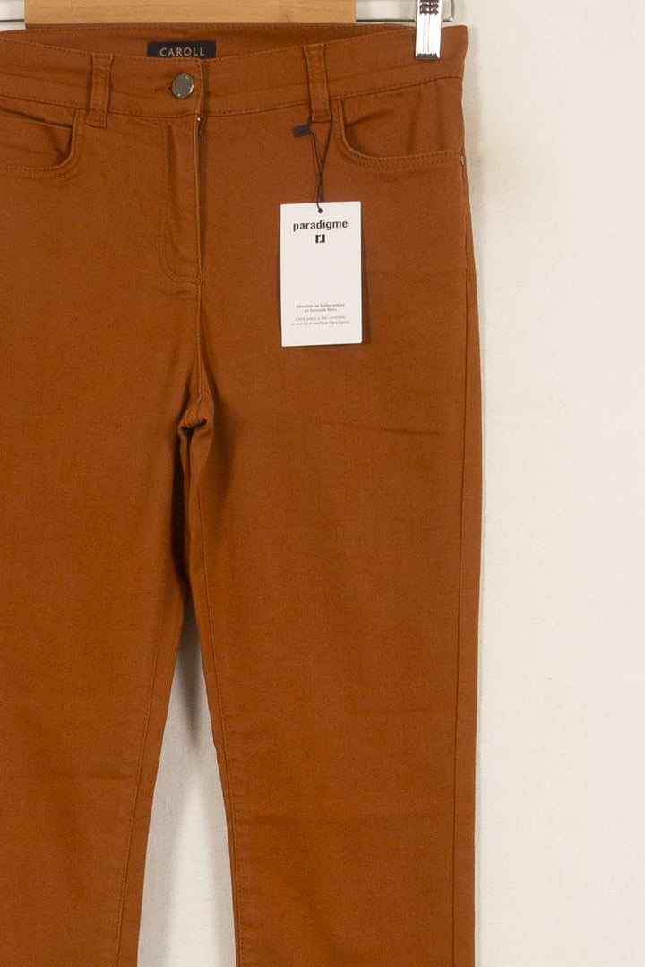 Jean Orange - Taille M/38 de la marque Caroll | PARAD35392 - Vendu par Paradigme - Image 3