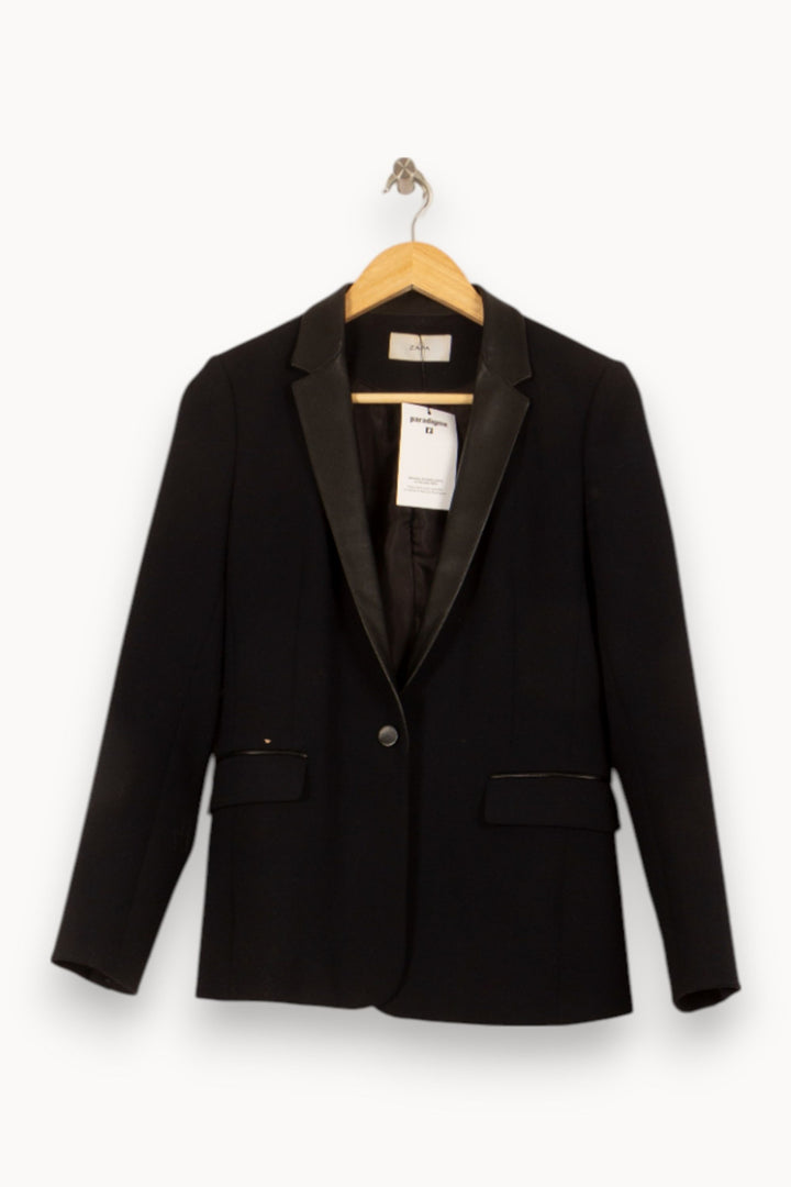 Blazer Noir - Taille M/38 de la marque ZAPA | PARAD35398 - Vendu par Paradigme - Image 2