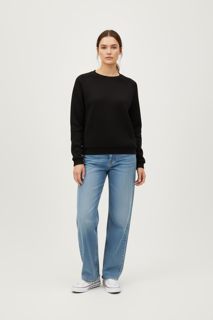 Sweatshirt Noir - Taille M/38 de la marque Maje | PARAD35409 - Vendu par Paradigme - Image 1