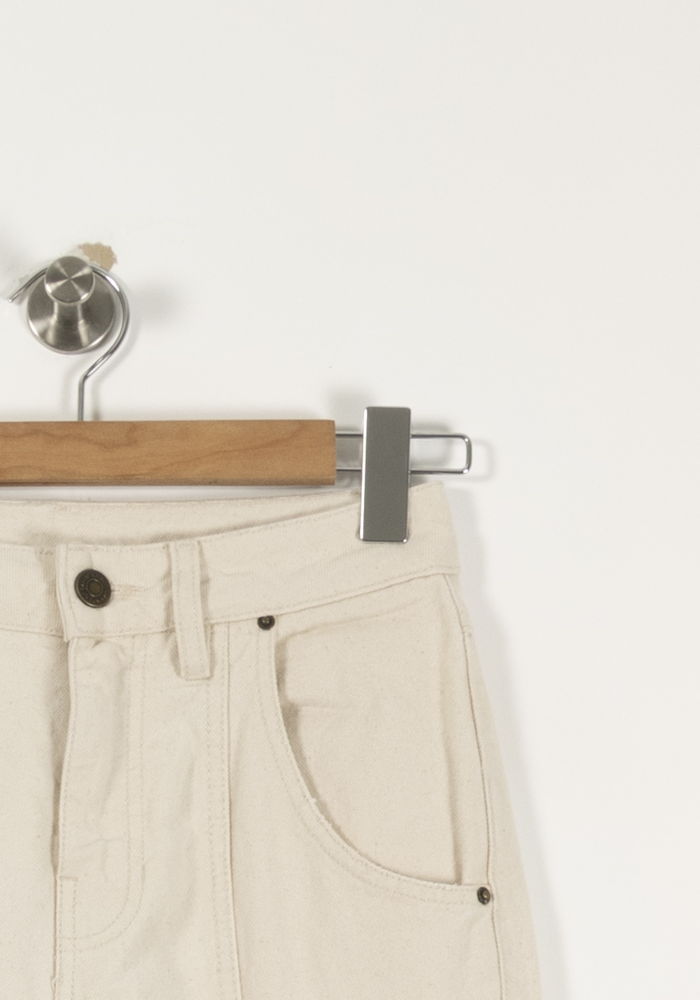 Pantalon Cargo Beige - Taille S/36 de la marque American Vintage | PARAD35412 - Vendu par Paradigme - Image 3