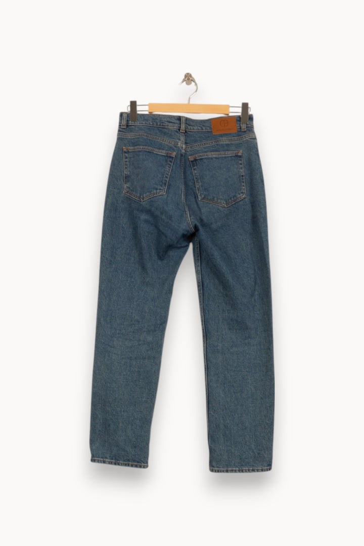 Jean Bleu - Taille L/40 de la marque Claudie Pierlot | PARAD35413 - Vendu par Paradigme - Image 4