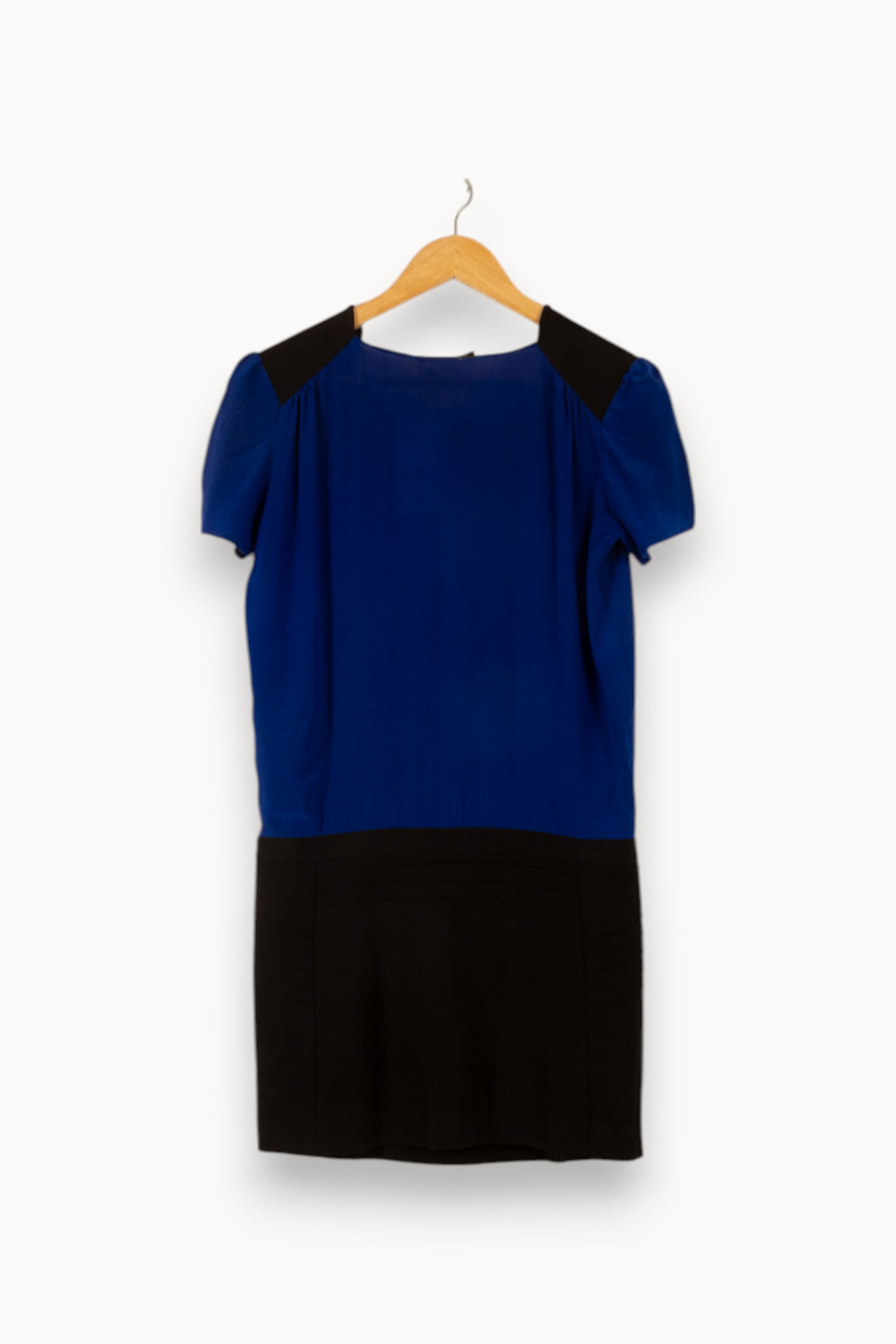 Robe Courte Bleue et Noire - Taille M/38 de la marque Maje | PARAD35418 - Vendu par Paradigme - Image 4