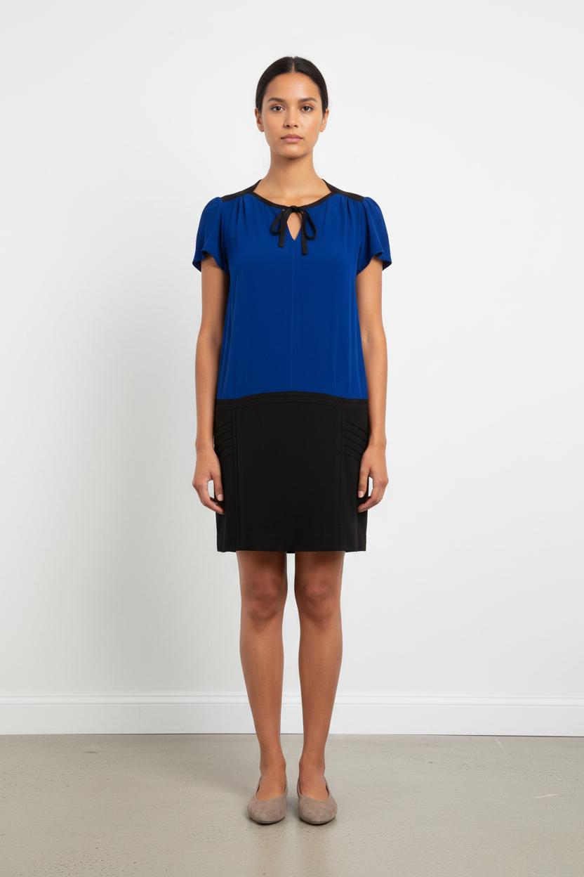 Robe Courte Bleue et Noire - Taille M/38