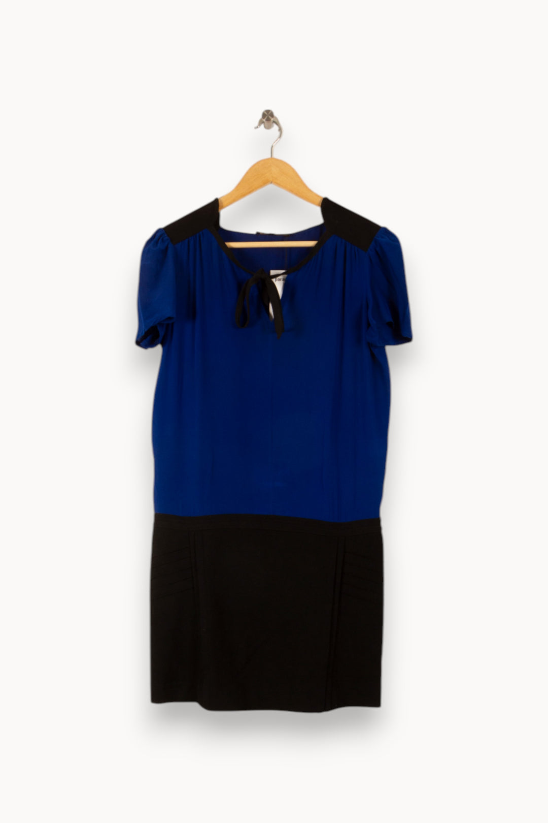 Robe Courte Bleue et Noire - Taille M/38 de la marque Maje | PARAD35418 - Vendu par Paradigme - Image 2