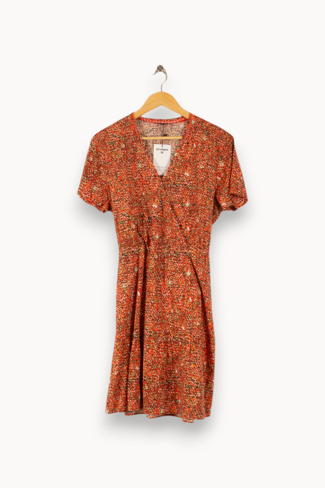 Robe Évasée Rouge et Blanche - Taille XXL/44 de la marque One Step | PARAD35421 - Vendu par Paradigme - Image 2