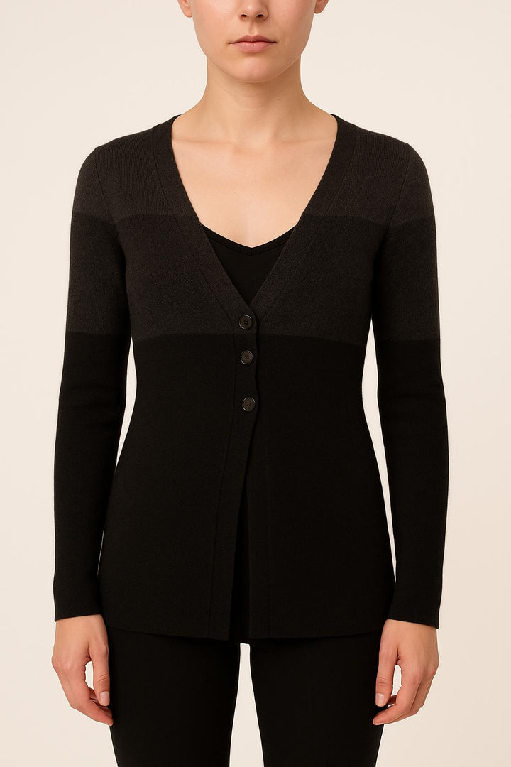 Gilet Noir et Gris - Taille L/40 de la marque Comptoir des Cotonniers | PARAD35425 - Vendu par Paradigme - Image 1
