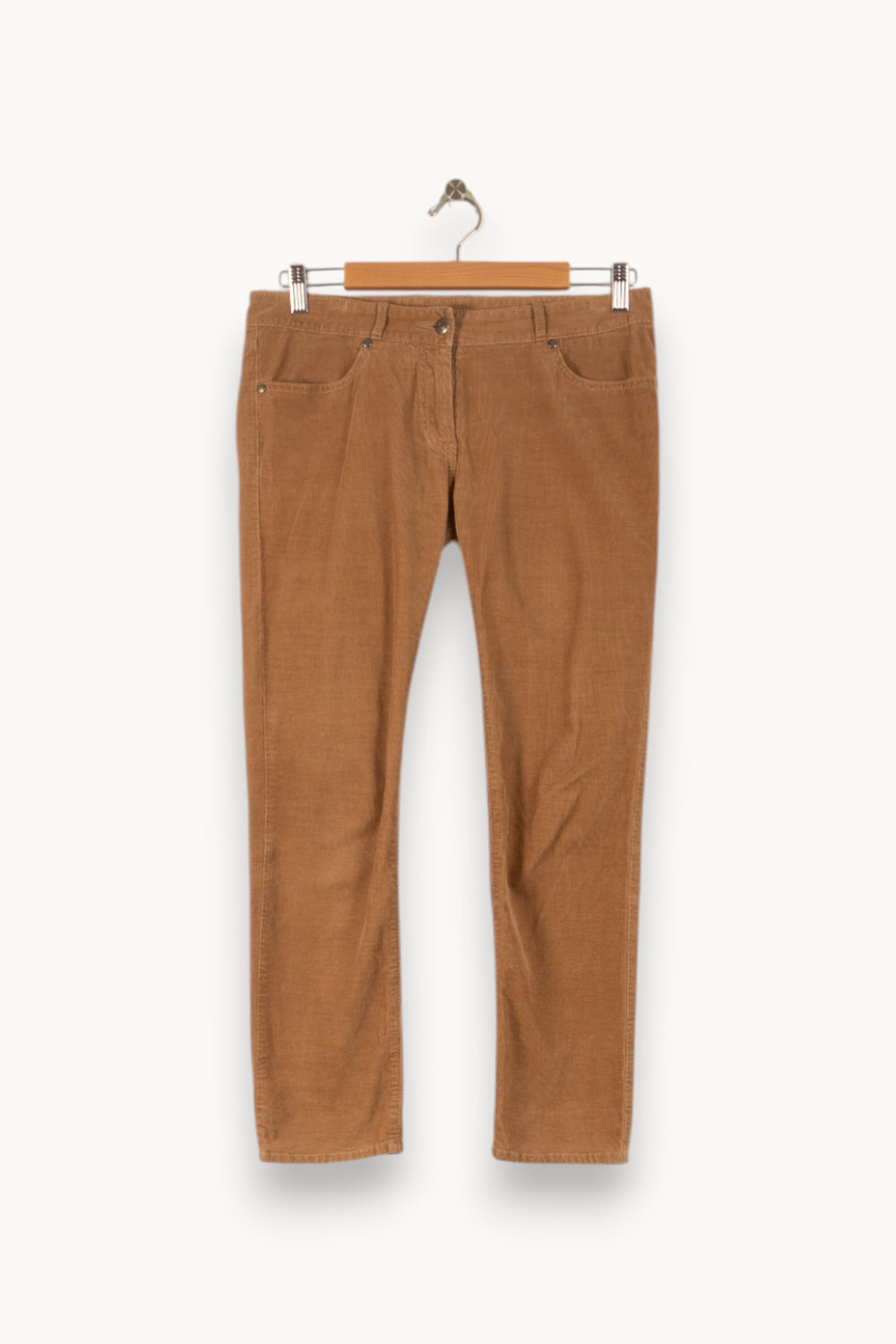 Pantalon Beige - Taille M/38 de la marque Claudie Pierlot | PARAD35426 - Vendu par Paradigme - Image 2