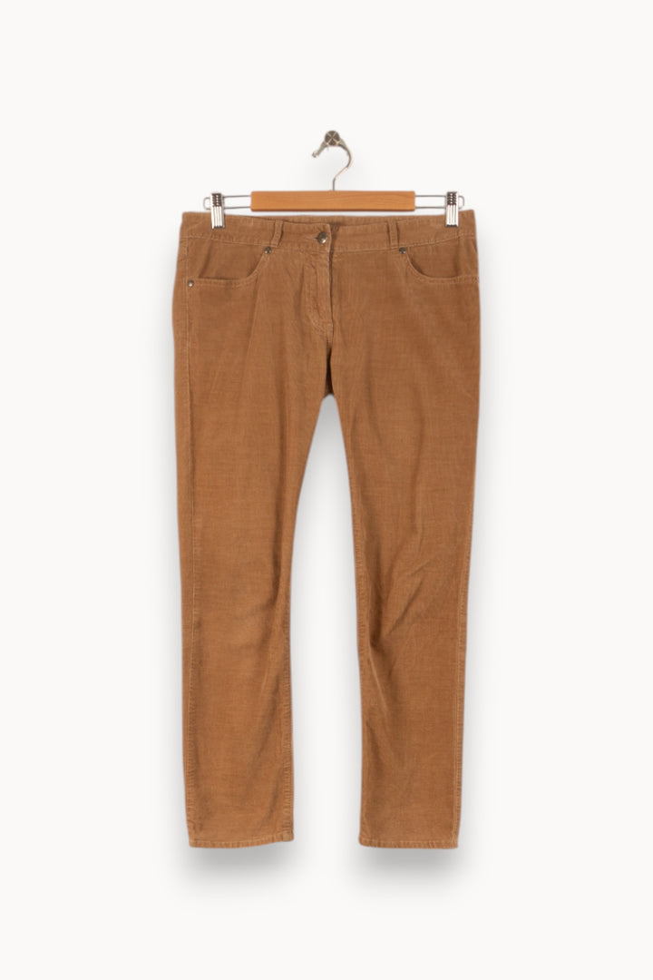 Pantalon Beige - Taille M/38 de la marque Claudie Pierlot | PARAD35426 - Vendu par Paradigme - Image 2