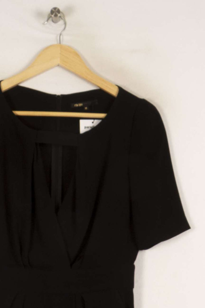 Robe noire - Taille M/38 de la marque Maje | PARAD35429 - Vendu par Paradigme - Image 2