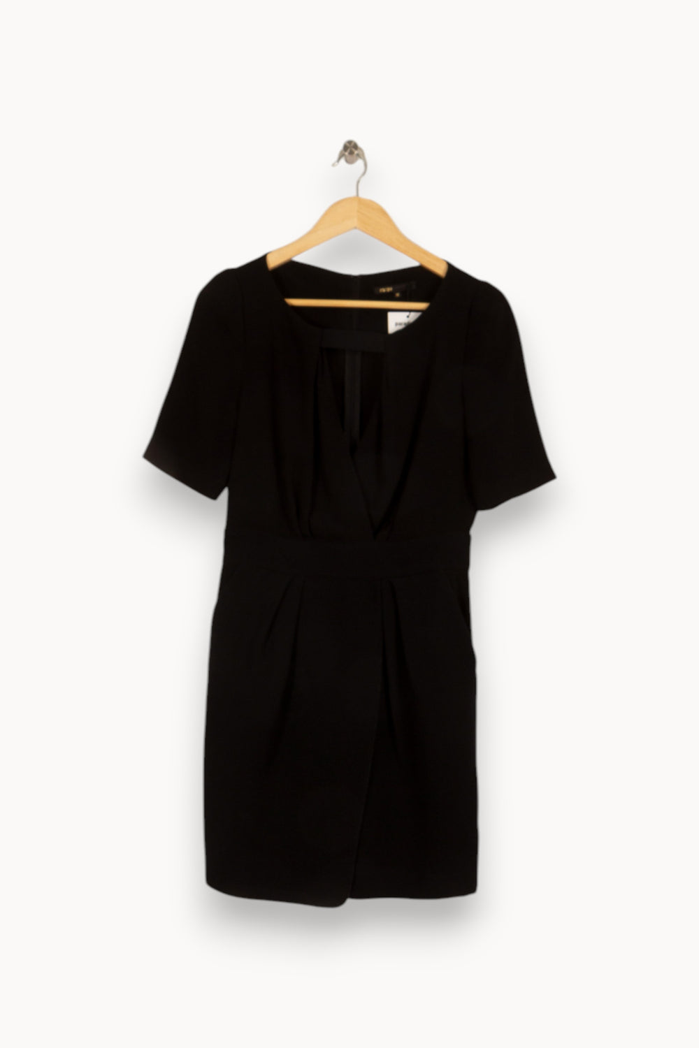 Robe noire - Taille M/38 de la marque Maje | PARAD35429 - Vendu par Paradigme - Image 1
