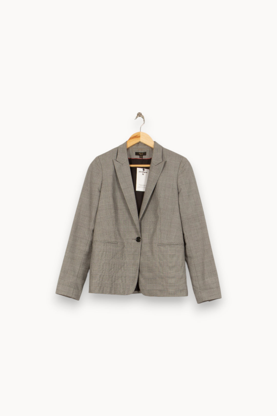 Blazer Gris - Taille M/38 de la marque Maison 123 | PARAD35432 - Vendu par Paradigme - Image 2