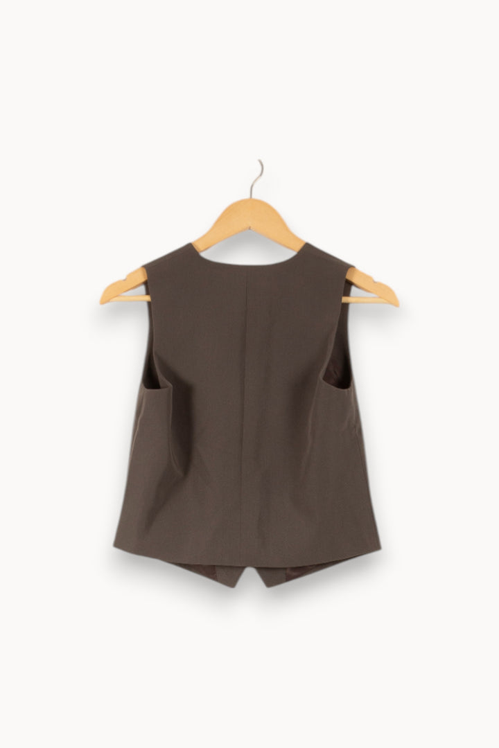 Gilet Gris - Taille XS/34 de la marque Barje | PARAD35434 - Vendu par Paradigme - Image 4