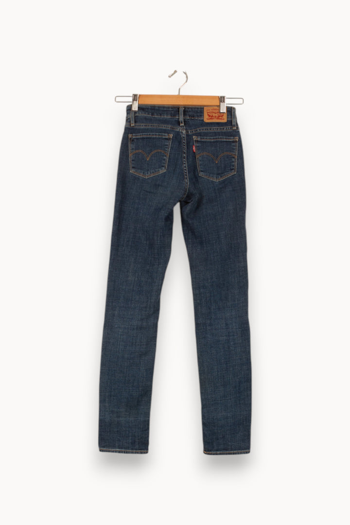 Jean Droit Bleu - Taille XS/34 de la marque Levi's | PARAD35437 - Vendu par Paradigme - Image 4