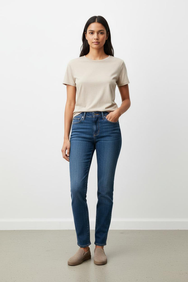 Jean Droit Bleu - Taille XS/34