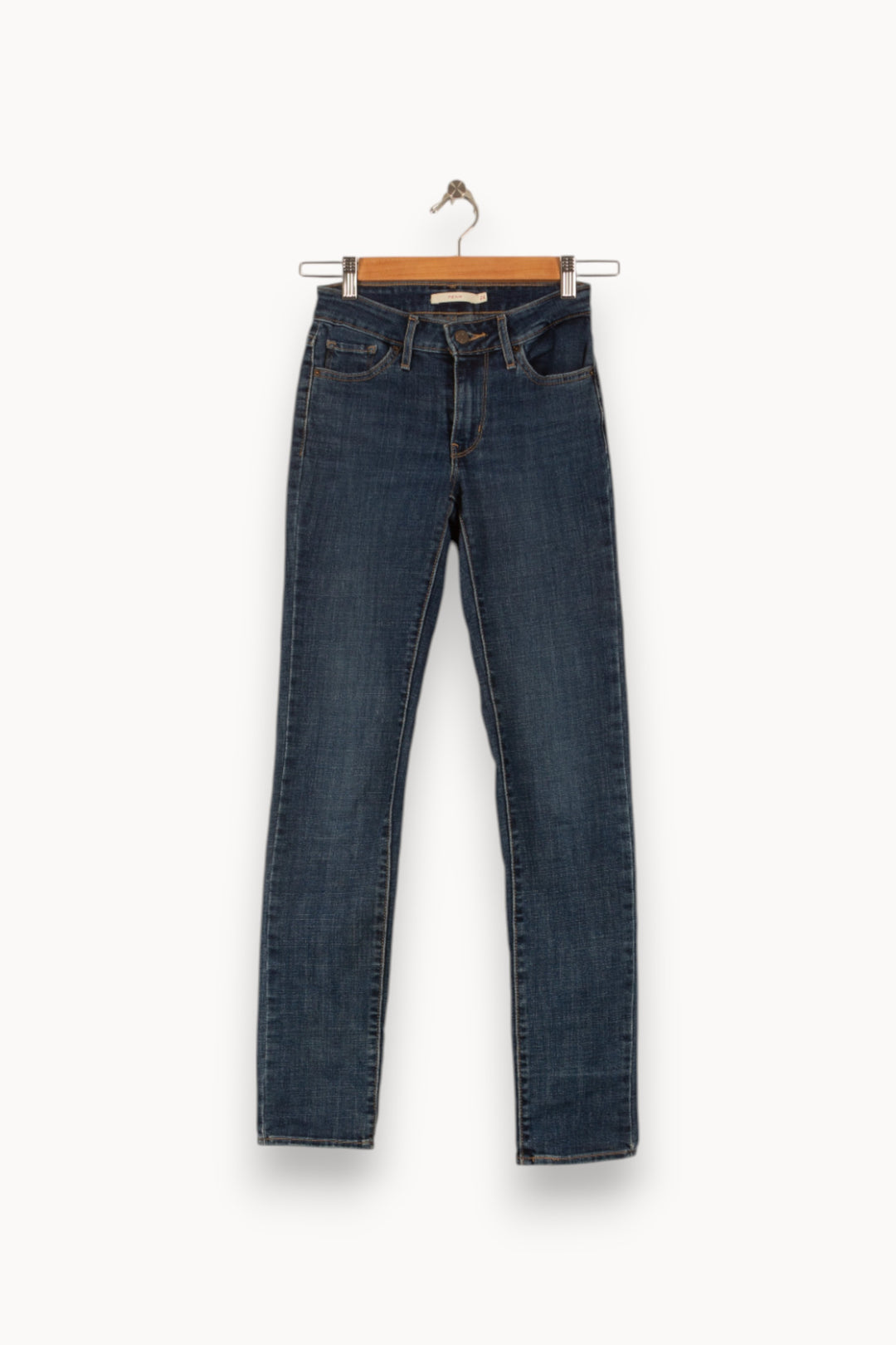 Jean Droit Bleu - Taille XS/34 de la marque Levi's | PARAD35437 - Vendu par Paradigme - Image 2