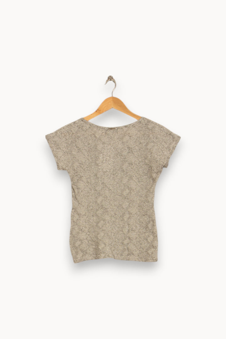 Tee-shirt Gris - Taille M/38 de la marque One Step | PARAD35447 - Vendu par Paradigme - Image 4