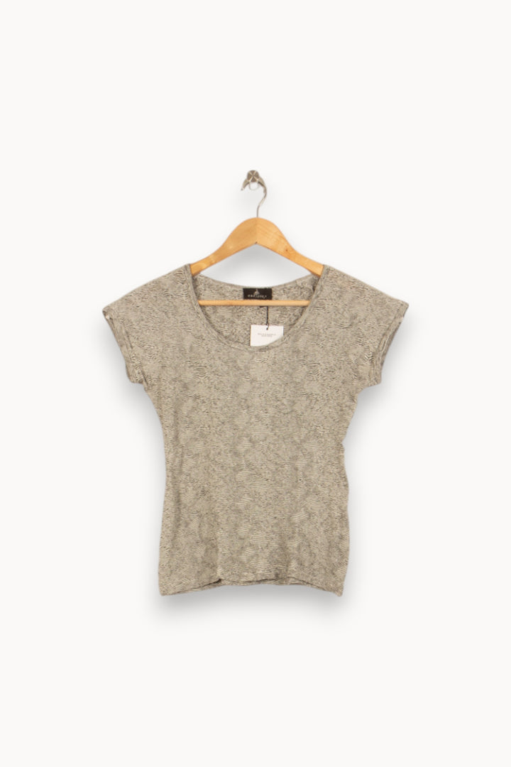 Tee-shirt Gris - Taille M/38 de la marque One Step | PARAD35447 - Vendu par Paradigme - Image 2