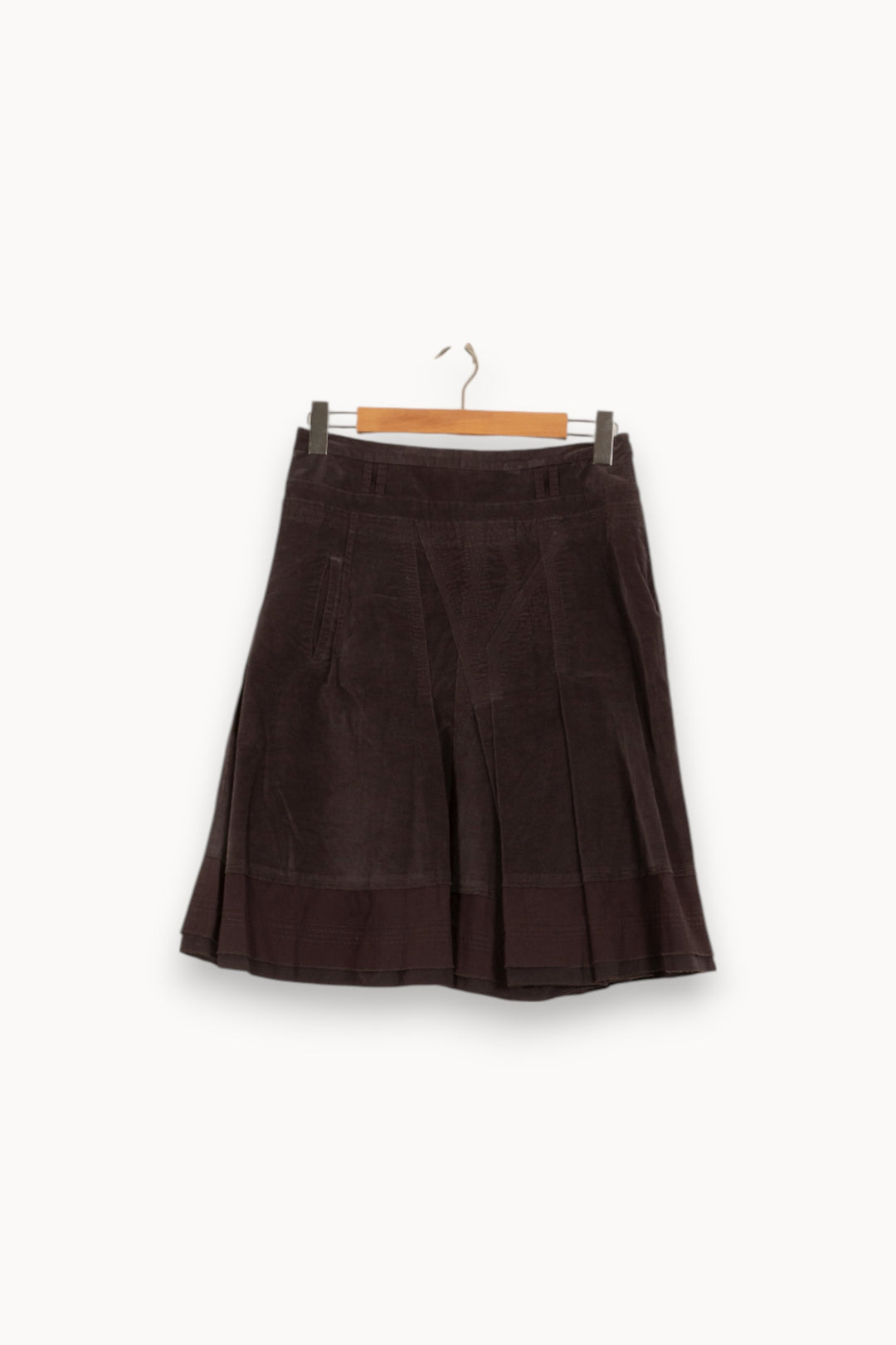 Jupe Plissée Grise - Taille M/38 de la marque One Step | PARAD35448 - Vendu par Paradigme - Image 2