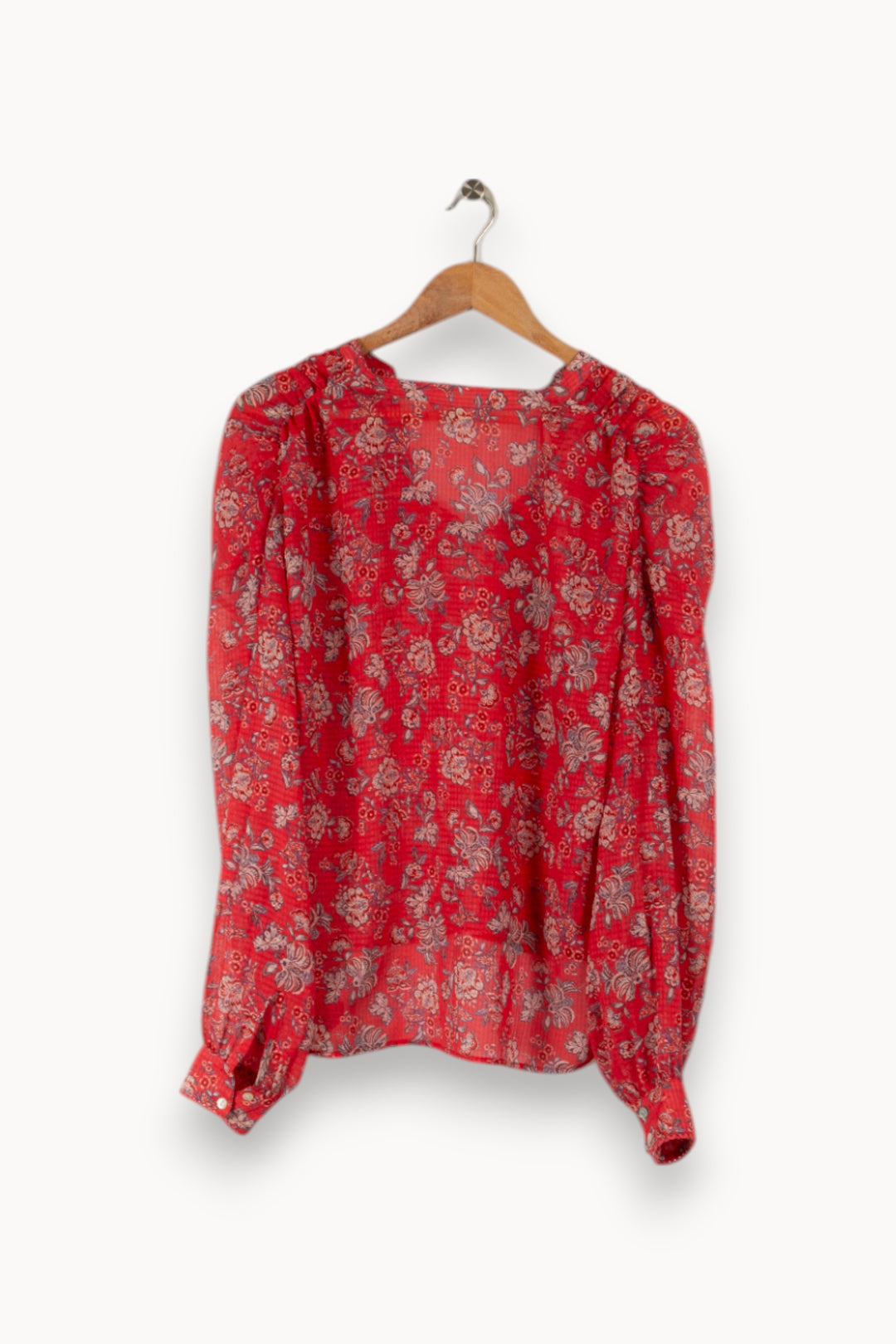 Blouse rouge - Taille M/38 de la marque Ekyog | PARAD35455 - Vendu par Paradigme - Image 3