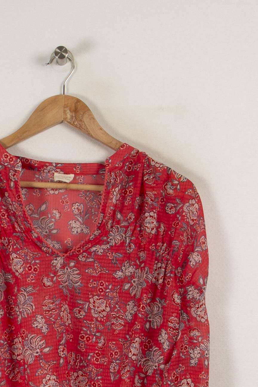Blouse rouge - Taille M/38 de la marque Ekyog | PARAD35455 - Vendu par Paradigme - Image 2