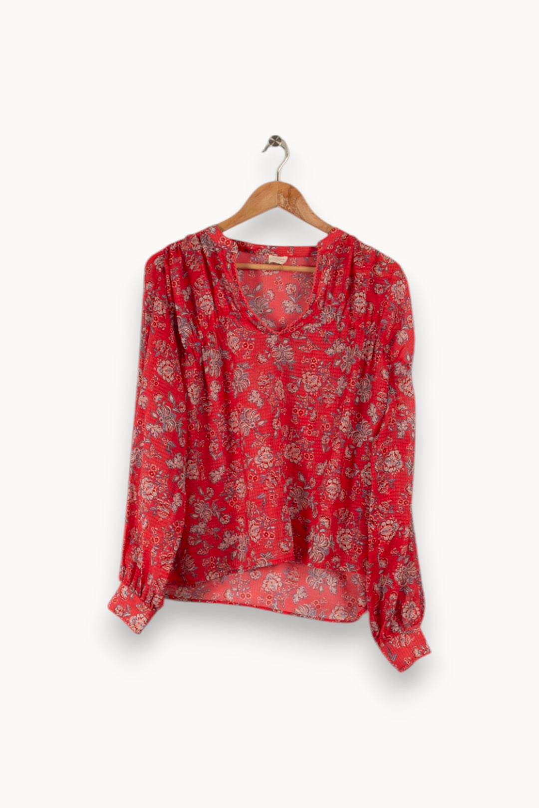 Blouse rouge - Taille M/38 de la marque Ekyog | PARAD35455 - Vendu par Paradigme - Image 1