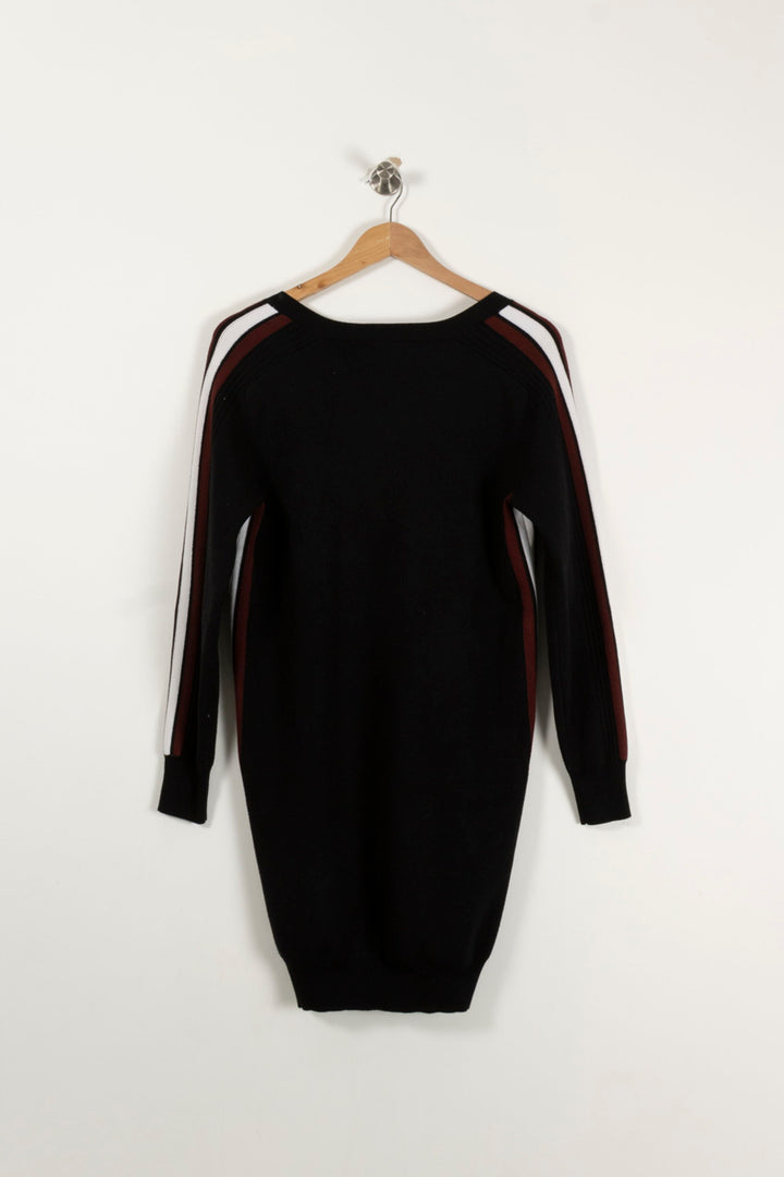 Robe Pull Noire et Blanche - Taille L/40 de la marque ZAPA | PARAD35470 - Vendu par Paradigme - Image 4