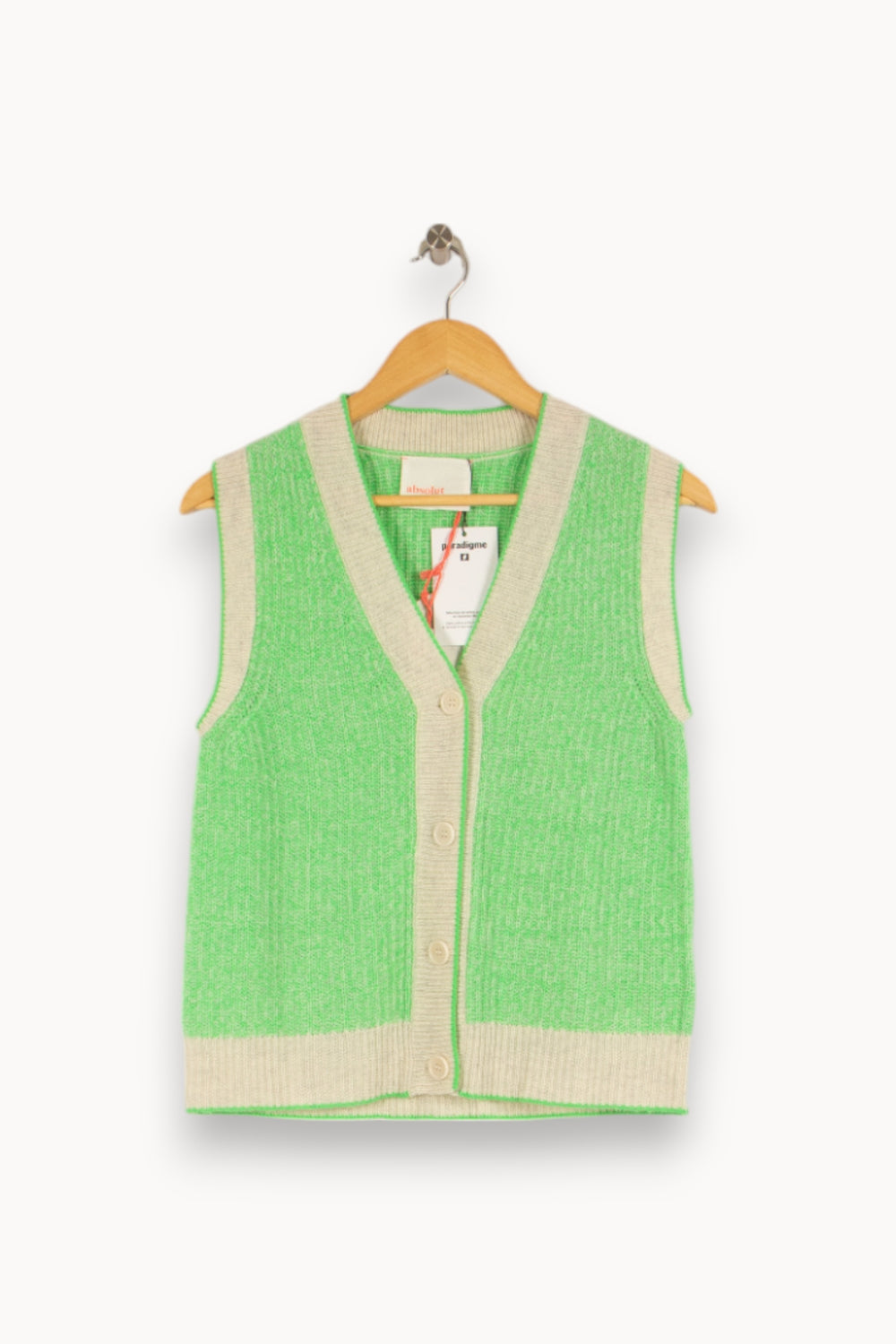 Tricot vert - Taille S/36 de la marque Absolut Cashmere | PARAD35487 - Vendu par Paradigme - Image 1