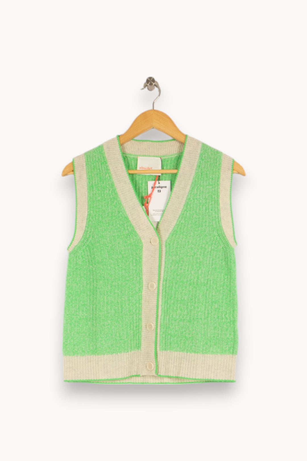 Tricot vert - Taille S/36 de la marque Absolut Cashmere | PARAD35487 - Vendu par Paradigme - Image 1