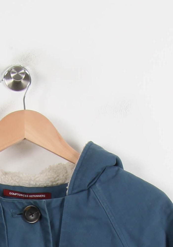 Parka Bleue - Taille XS/34 de la marque Comptoir des Cotonniers | PARAD35497 - Vendu par Paradigme - Image 3