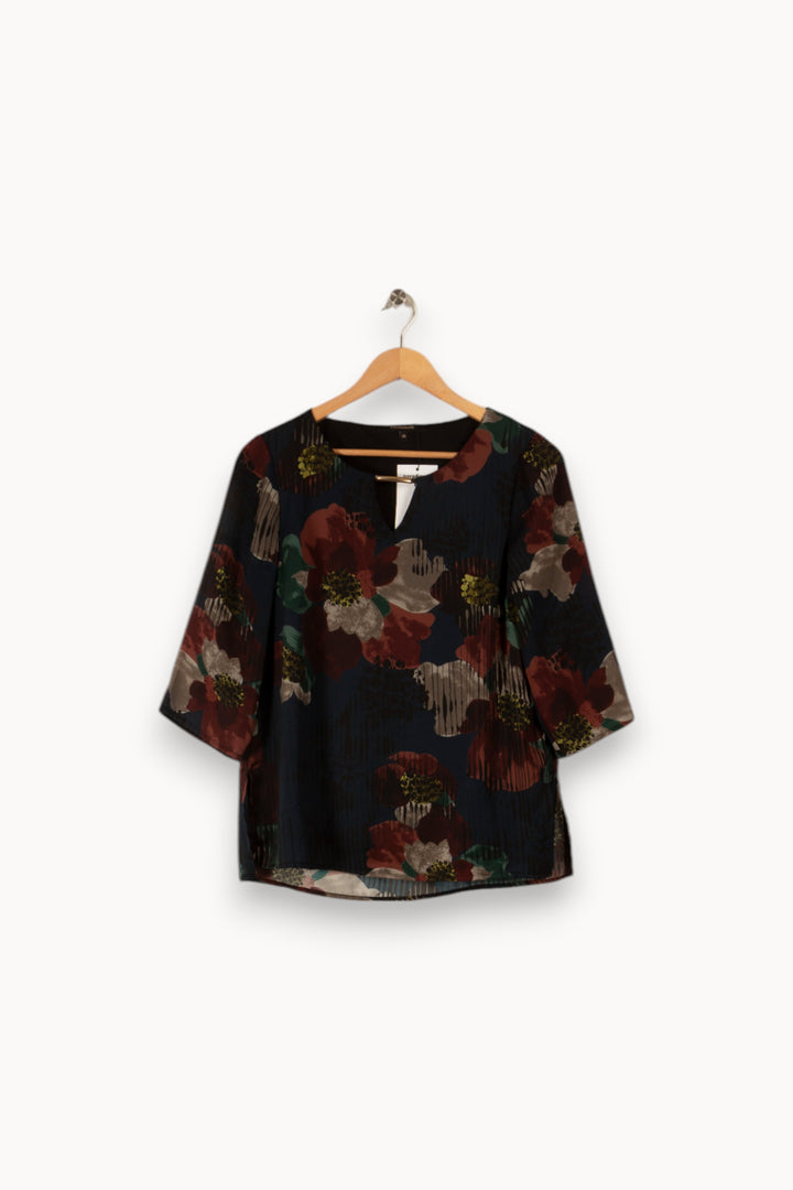 Blouse multicolore de la marque La Fée Maraboutée | PARAD35499 - Vendu par Paradigme - Image 1