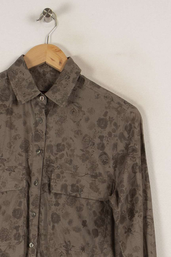 Robe chemise grise de la marque Comptoir des Cotonniers | PARAD35502 - Vendu par Paradigme - Image 2