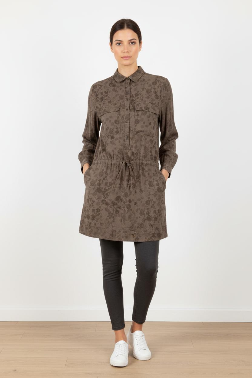 Robe chemise grise - Taille S/36