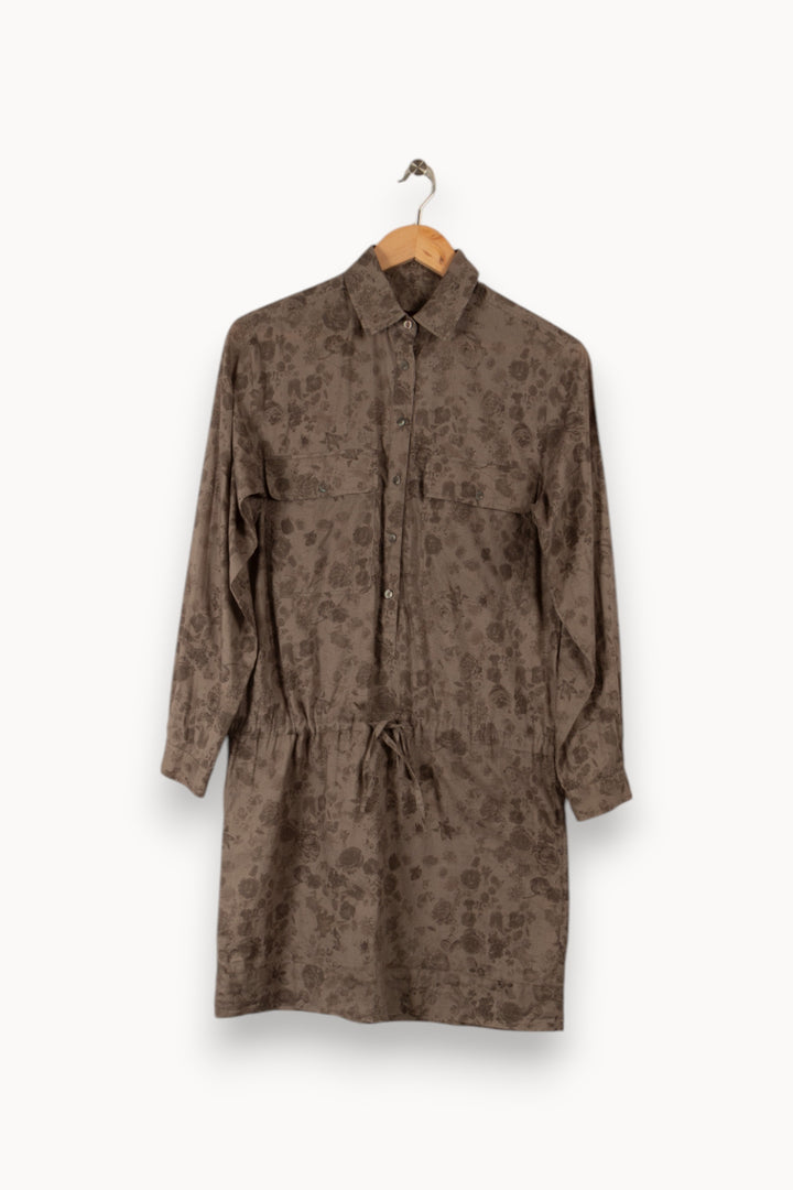 Robe chemise grise de la marque Comptoir des Cotonniers | PARAD35502 - Vendu par Paradigme - Image 1